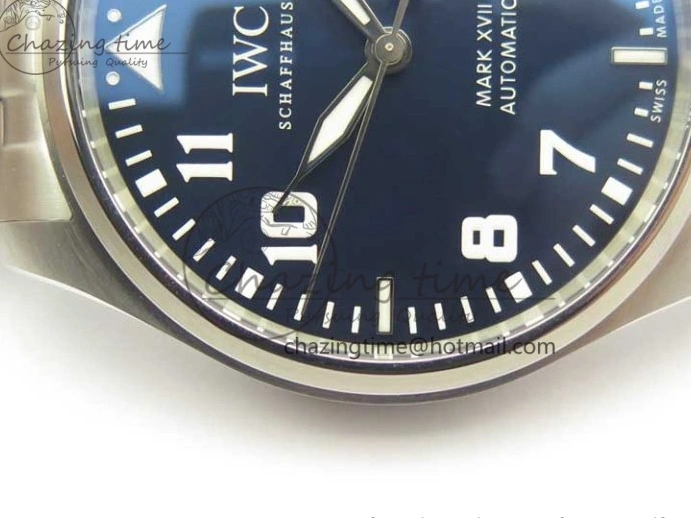 MIROTIME 0521 Mark XVII IW327014 Le Petit Prince MKS 1:1 Best Edition Blue Dial on SS Bracelet MIYOTA 9015 V FastDry 7191